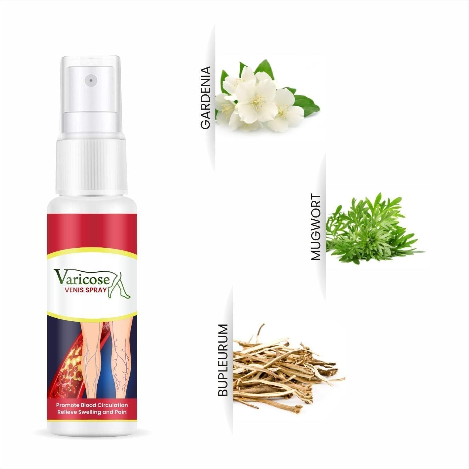 Vein Healing Varicose Veins Treatment Spray 50ml each Pack Of 3